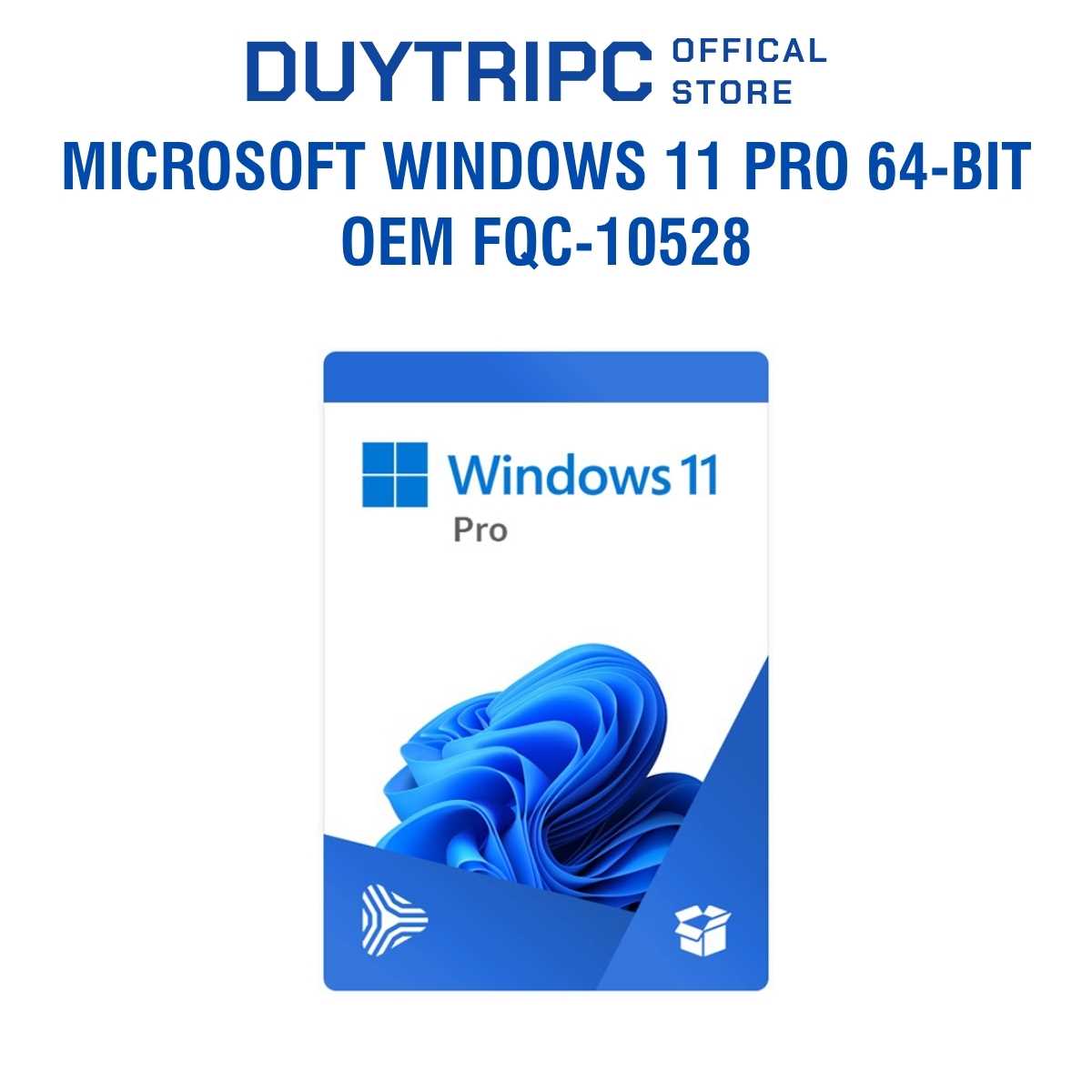 Windows 11 Pro 64bit English Intl 1PK DSP OEI DVD Chính Hãng | Hệ Điều Hành Microsoft Windows 11 Professional